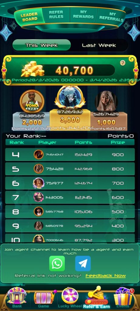 Game Rummy Refer to Earn